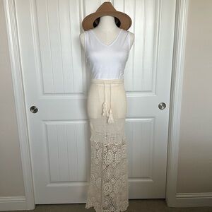 Crochet skirt